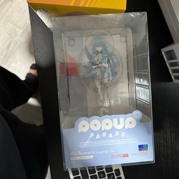 Pop up parade neon Genesis Evangelion long hair Rei figure - Picture 1 of 3
